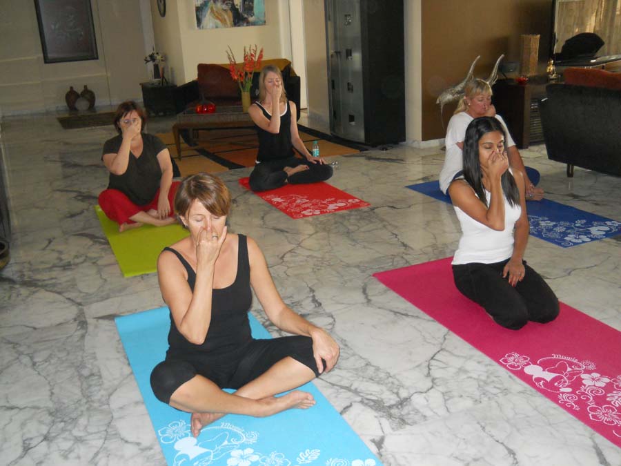Mindfulness and breathing class